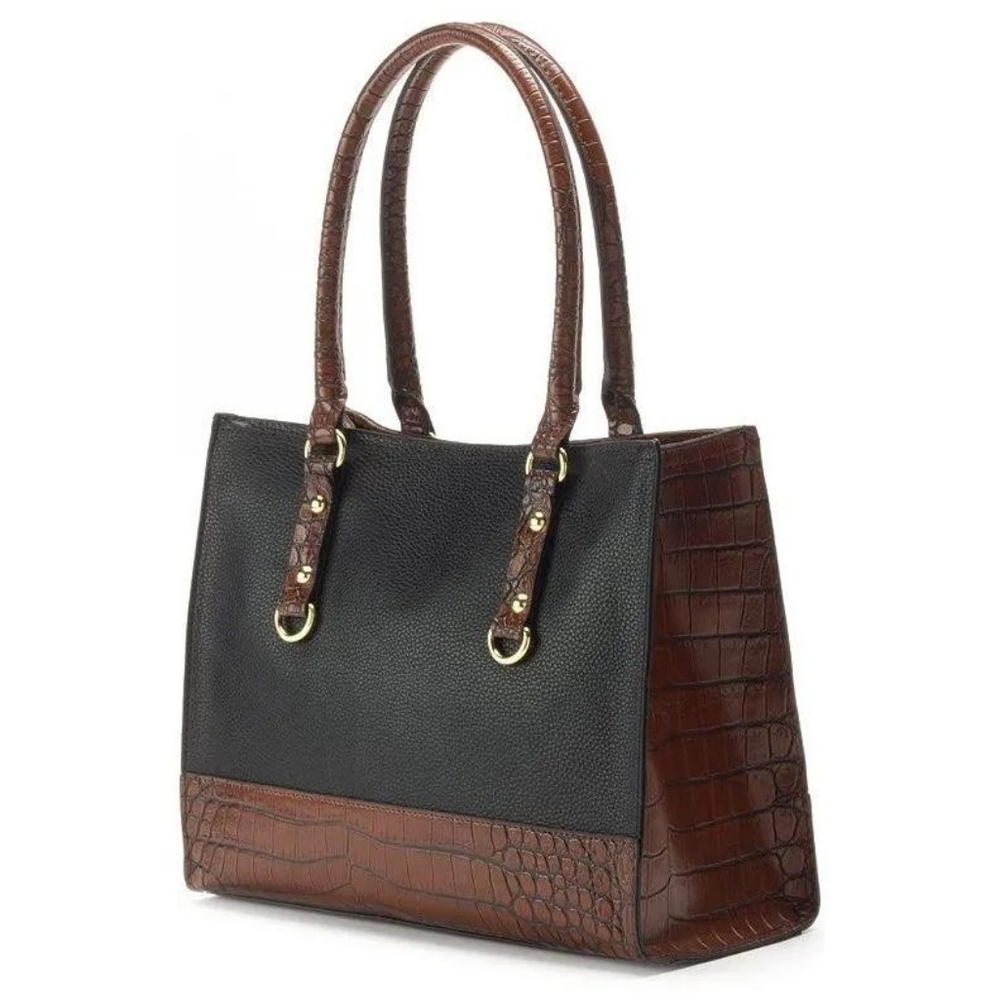 Women's Croc Embossed Tote Bag